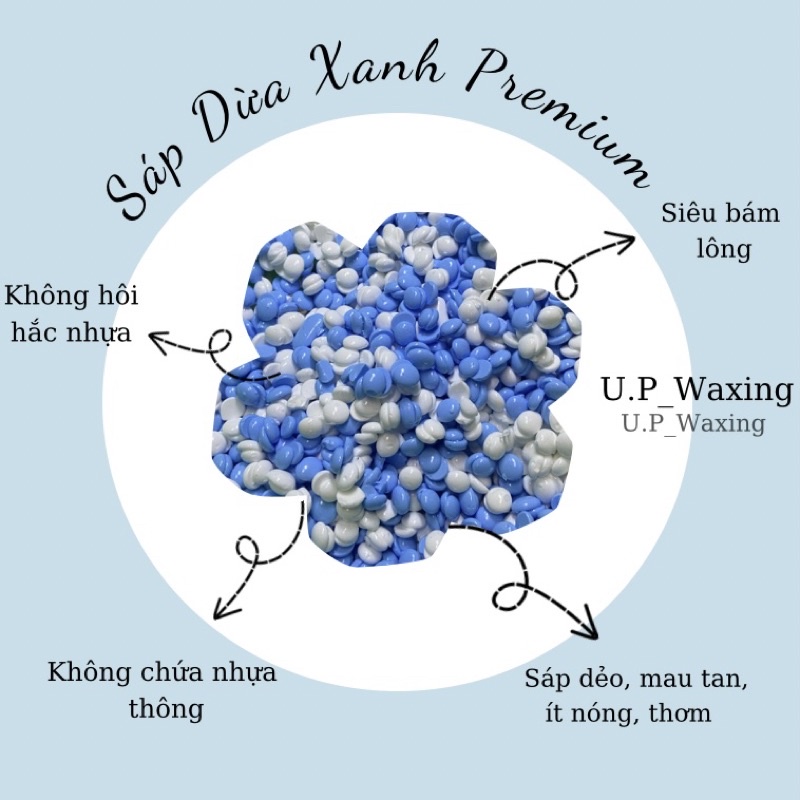 Sáp Dừa Xanh-Hồng Premium Siêu Bám Lông