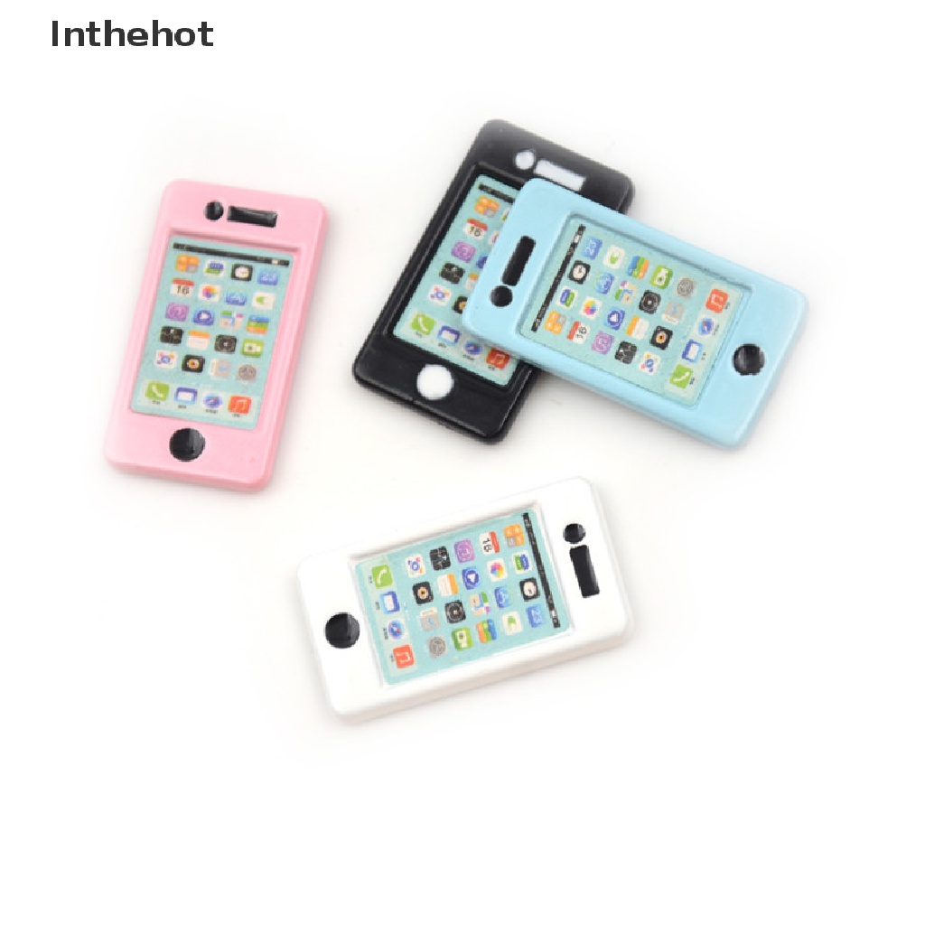 Mô Hình Điện Thoại Thu Nhỏ Xinh Xắn Cho Búp Bê Tỉ Lệ 1 / 6