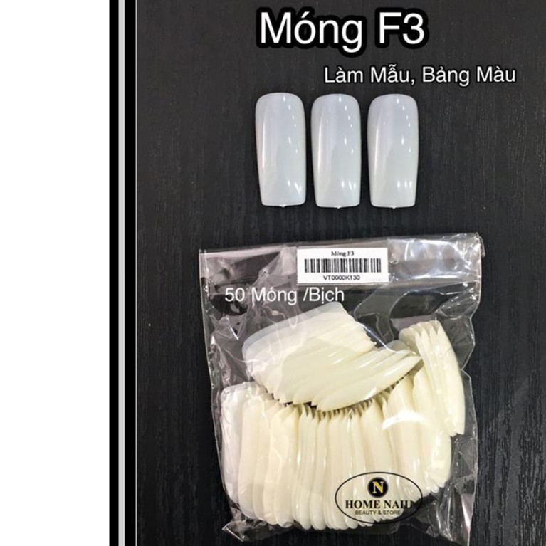Móng F3  làm móng mẫu