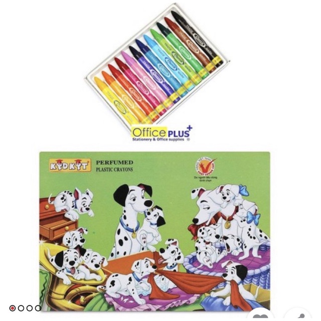 bút sáp thơm chó đốm