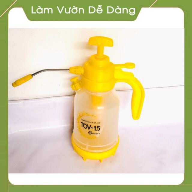 BÌNH TƯỚI HÀN QUỐC 1,5 LÍT (MÀU NGẪU NHIÊN tùy từng đợt hàng )