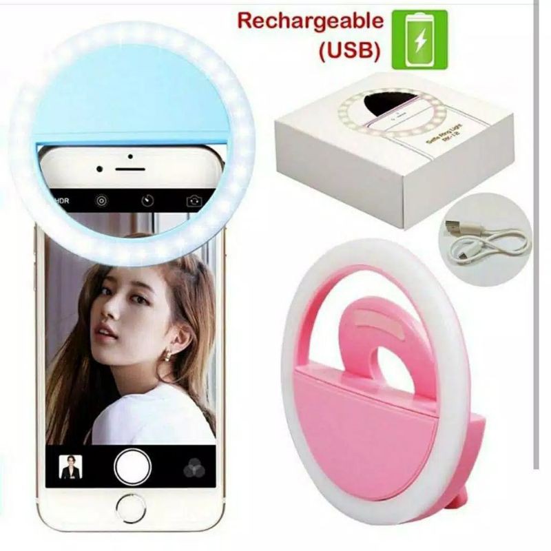 Đèn Led Tròn Hỗ Trợ Chụp Ảnh Selfie