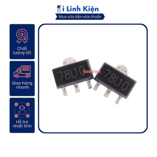 Ic nguồn 78l10 0.1a 10v sot-89