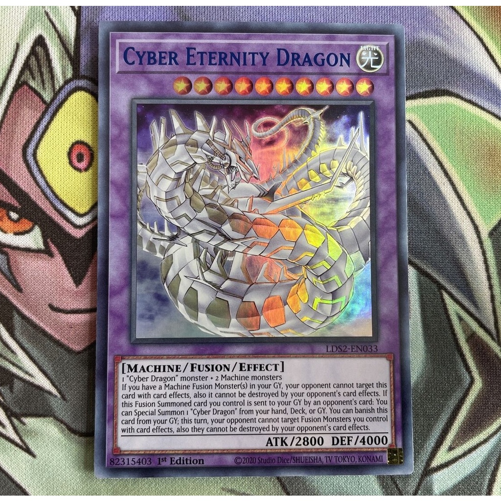 Bài Yugioh - Cyber Eternity Dragon