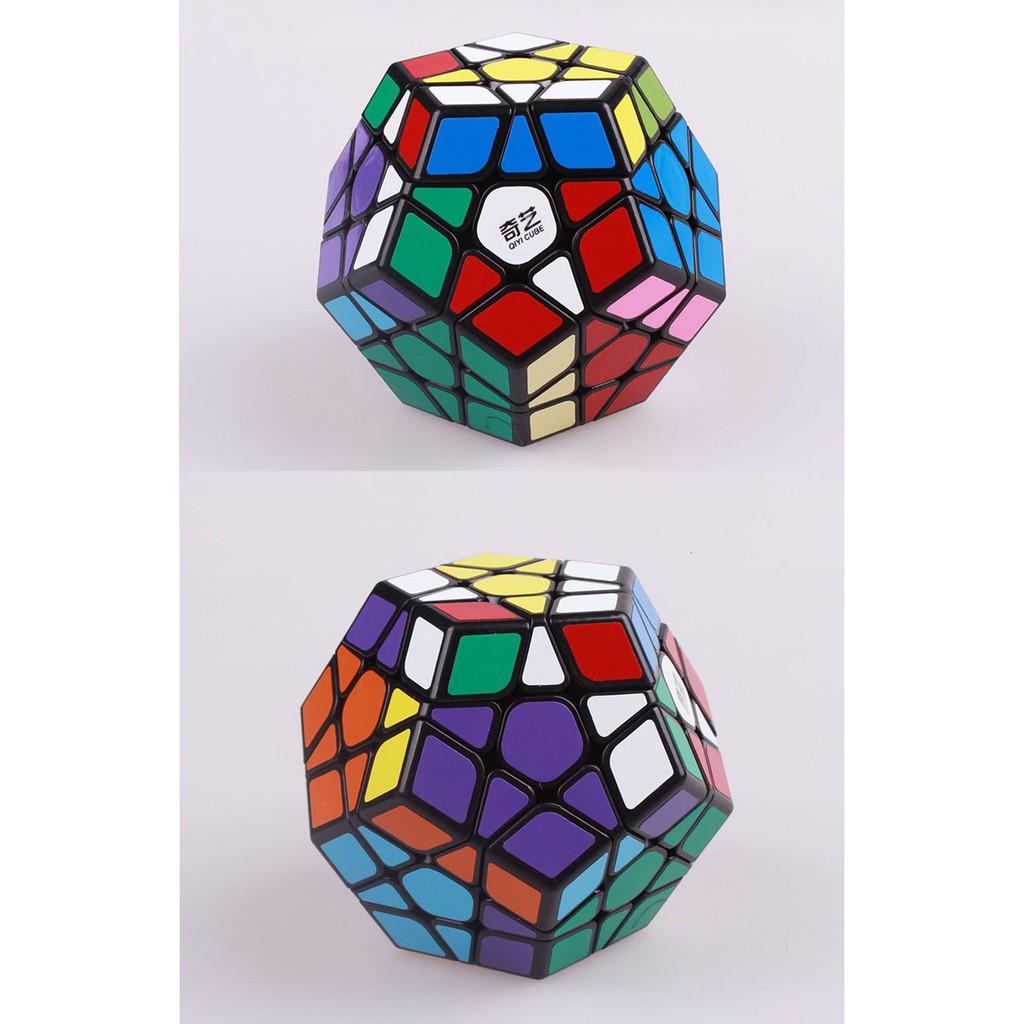 Rubik Megaminx Qiyi Rubik 12 Mặt Khối Lập Phương - Rubik Phát Triển IQ ( Sticker )