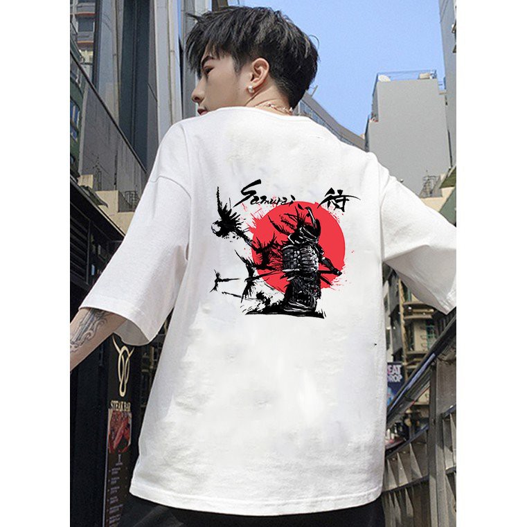 Áo thun unisex form rộng phong cách Nhật Bản đẹp độc lạ vải dày mịn 2019T1639