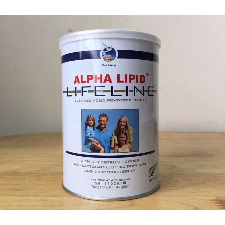 [CHÍNH HÃNG] SỮA NON ALPHA LIPID LIFELINE 450G CỦA NEW ZEALAND, GIÁ GỐC CỦA NHÀ PHÂN PHỐI