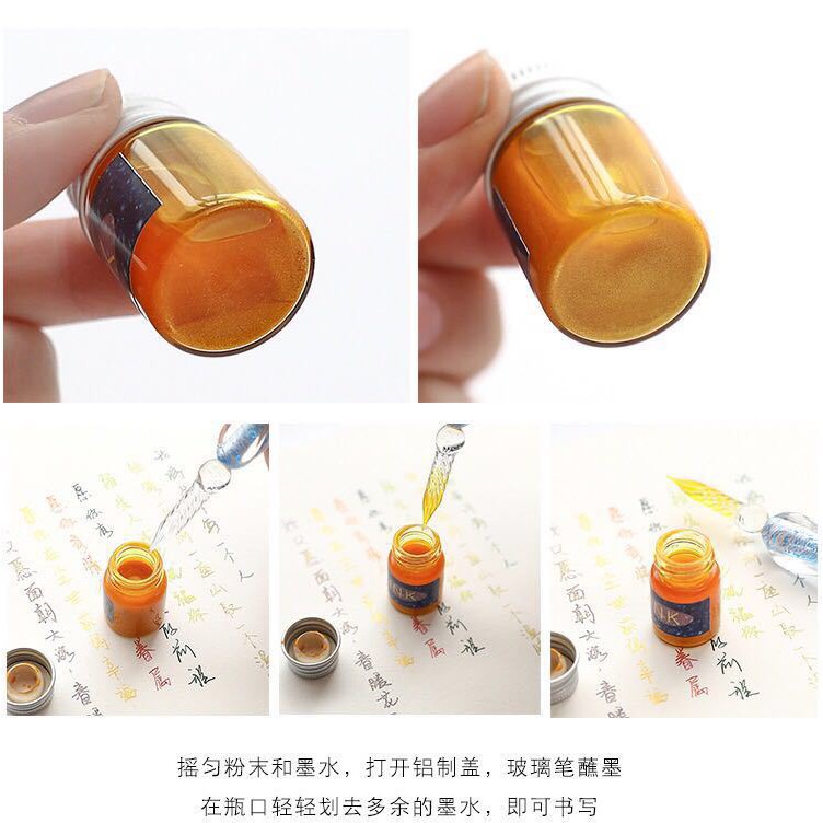 Sách - Combo Hộp mực vô cực 12 lọ 7ml + Sách 1001 bức thư viết cho tương lai + DVD quà tặng | BigBuy360 - bigbuy360.vn