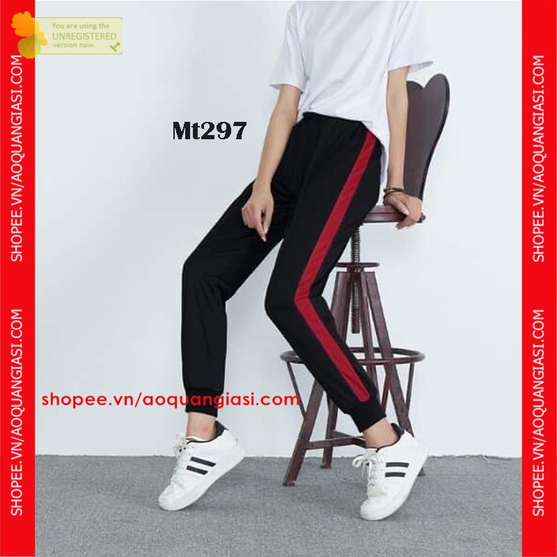 Quần Thể Thao Jogger Ba Sọc Bên Cho Nam và Nữ MT287, MT517, MT1041, MT587, MT297, mt340