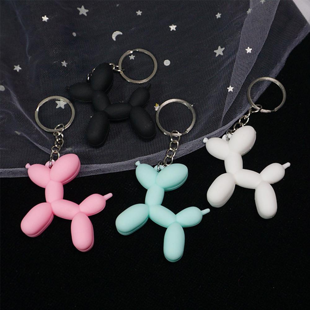 Móc Khóa Hình Chú Chó REBUY1 Bằng PVC Mềm Dễ Thương