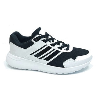 Giày thể thao sneaker nam nữ Trắng Sọc Đen đủ size 35 đến 44 đế siêu nhẹ, vải lưới thoáng khí