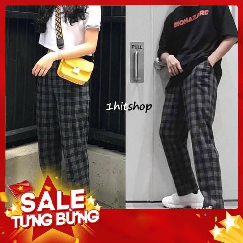 Quần CARO PLAID PANTS Unisex - Hàng nhập khẩu
