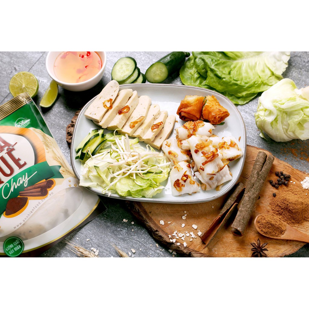 [CHỈ GIAO TPHCM] Chả Quế Chay An Nhiên, Giò Chay, Thực Phẩm Chay Dinh Dưỡng, Thuần Chay Healthy, Đồ Ăn Chay | BigBuy360 - bigbuy360.vn