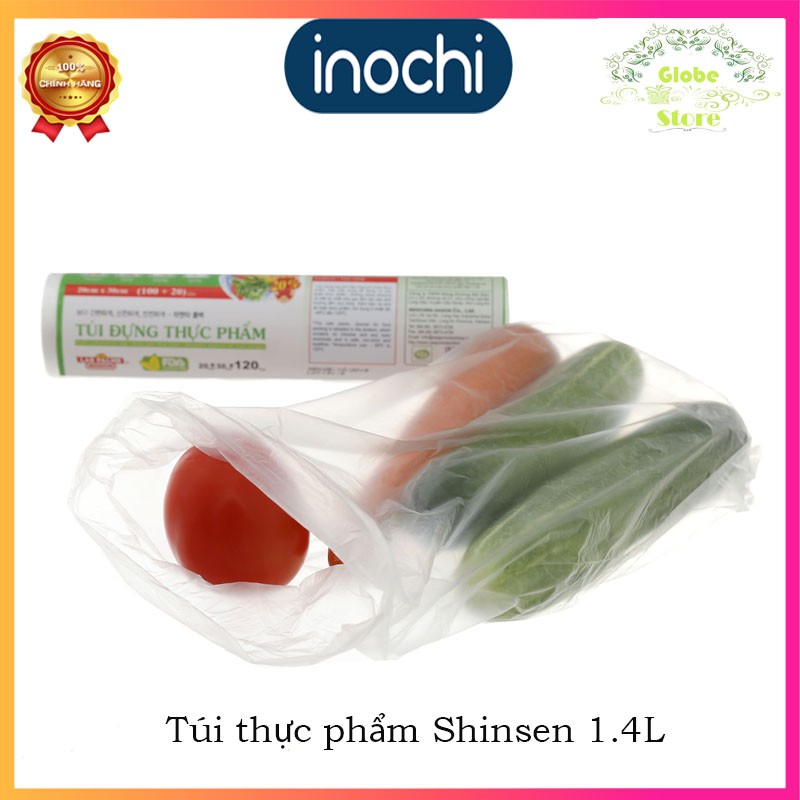 Túi Đựng Thực Phẩm INOCHI 1.4L Bảo Quản Thực Phẩm Trong Tủ Lạnh