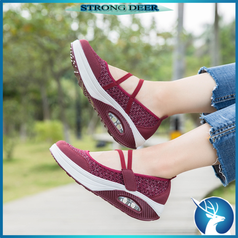 Giày lười nữ size 35-42 thoải mái thoáng khí