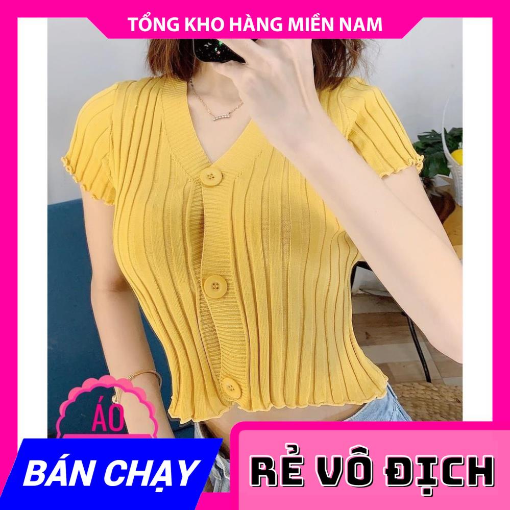 ÁO LEN CÚC TO PH01 ❤CÓ ẢNH THẬT❤ ÁO LEN CROPTOP ❤ ÁO KIỂU NỮ