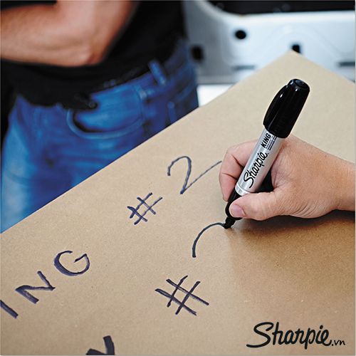 Bút đánh dấu công nghiệp chuyên dụng Sharpie Pro King Size Màu xanh dương