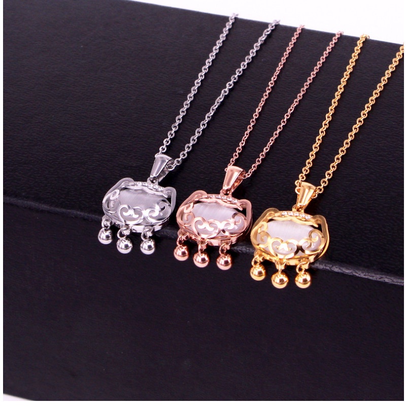 Dây Chuyền Lục Lạc Trường Cửu Titan Ko Han Rỉ TT 3934