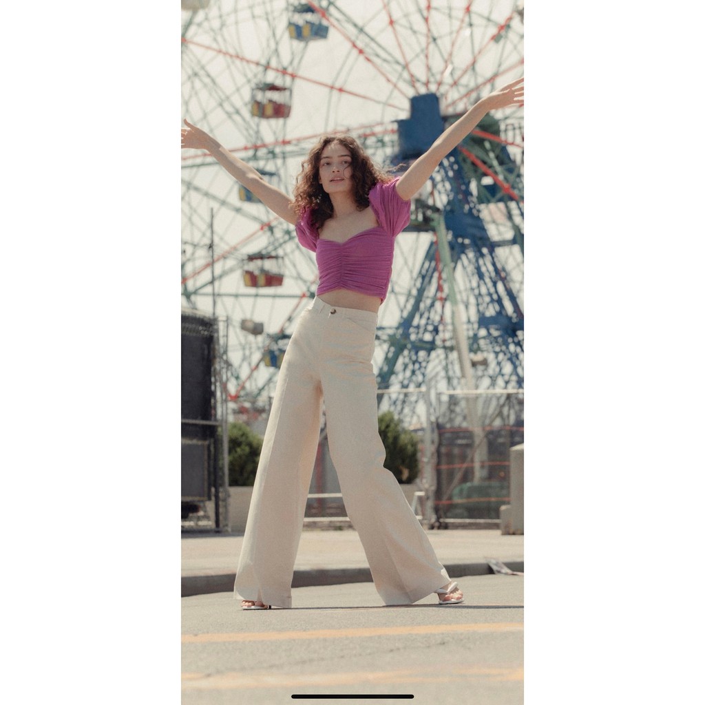 Áo Croptop Zara cực xinh cực ngọt nhé