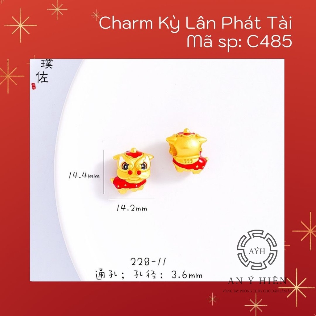 Charm Ông lân phát tài #C485( An Ý Hiên)
