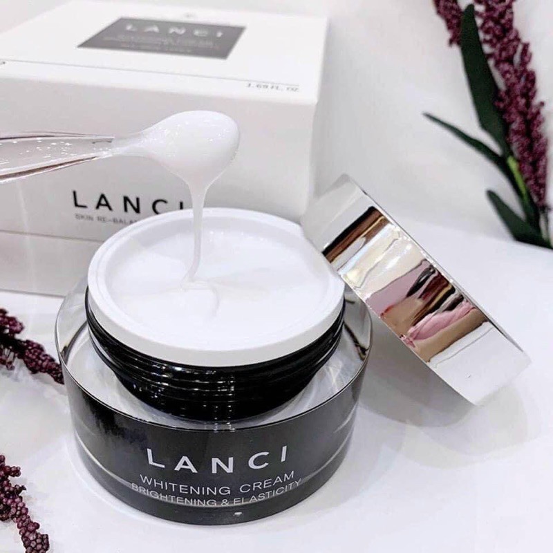 Kem dưỡng trắng da Lanci 50ml
