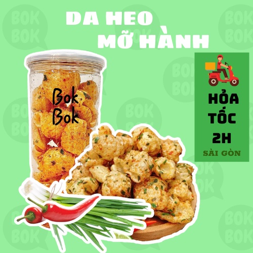 [Bán Chạy❤️] Ăn Vặt BOK BOK Da Heo Mỡ Hành Hủ Pet 160g Vị Ngon Giòn Đậm Đà Vừa Ngon Vừa Rẻ