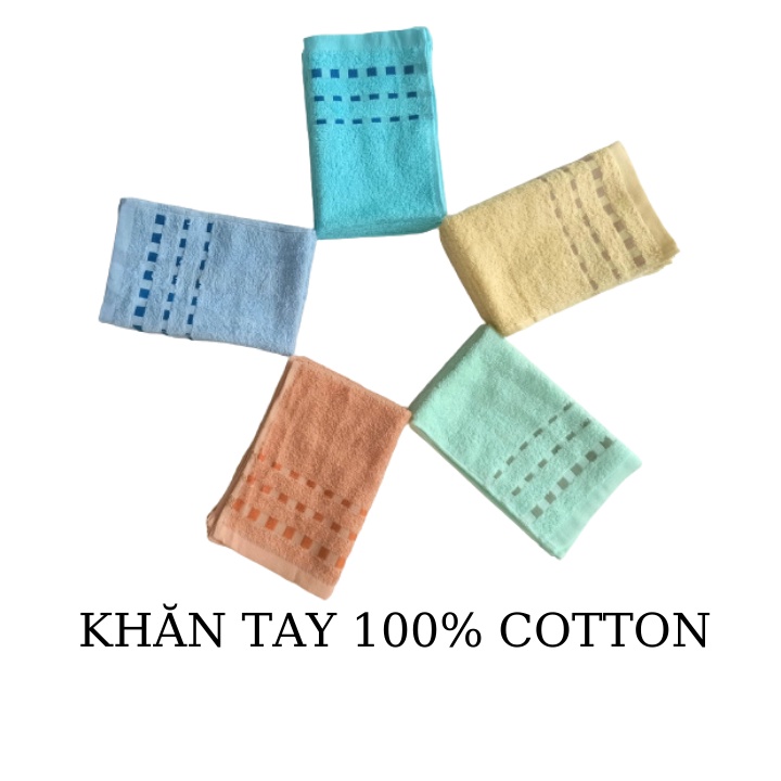 Khăn tay, khăn mặt, Hải Cẩu  phong phú chất liệu 100% cotton - Quang Hoa Co