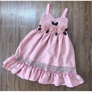 Váy hai dây đũi nơ size đại