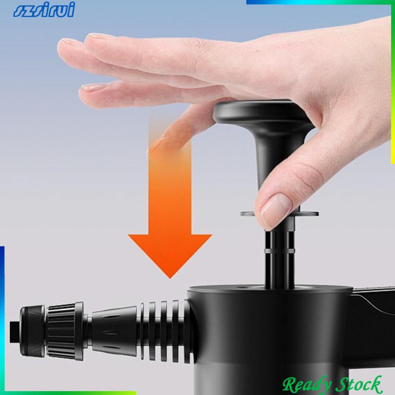 [szsirui] Bình Xịt Nước Áp Suất Cao 2L Trong Suốt Cho Vườn Nhà