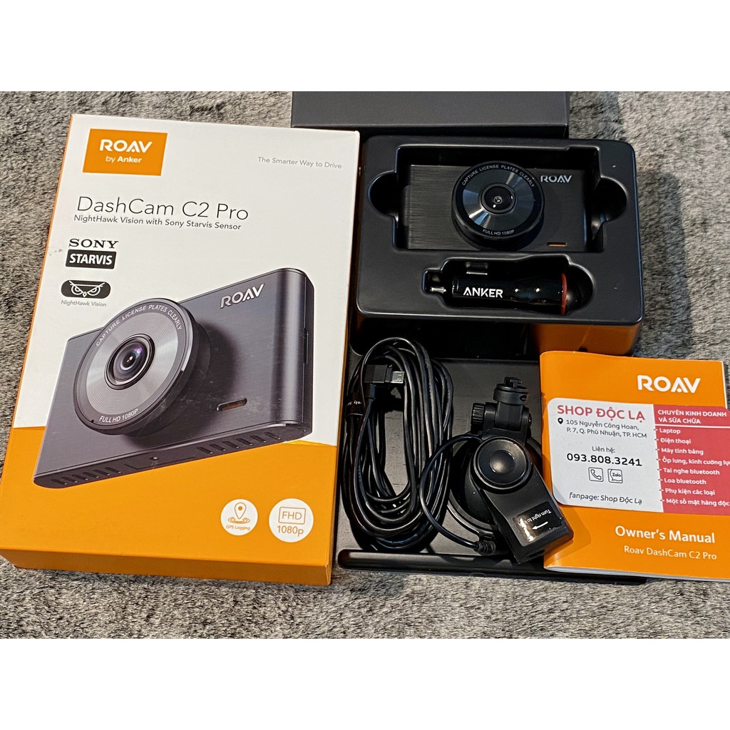Camera hành trình Anker Roav DashCam C2 Pro fullbox