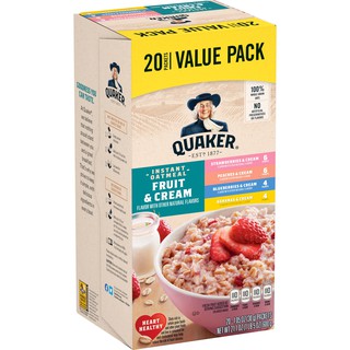 Yến mạch Quaker (Yến mạch ăn liền Quaker) đủ vị
