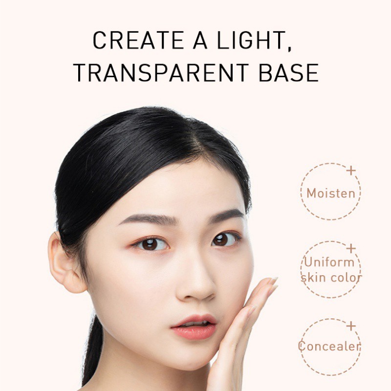 Kem lót trang điểm dưỡng ẩm làm trắng che phủ toàn diện thu nhỏ lỗ chân lông | BigBuy360 - bigbuy360.vn