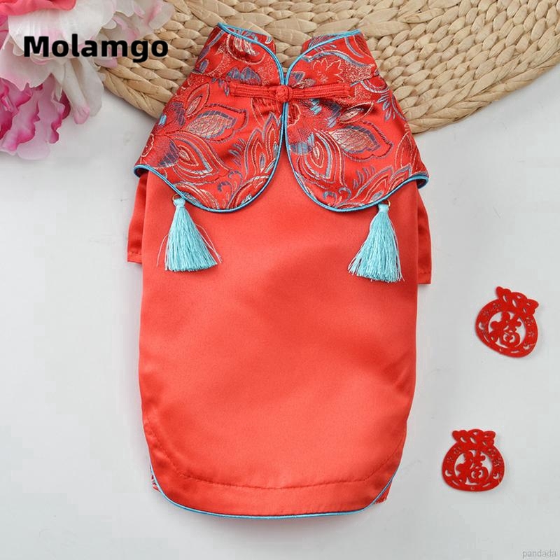 Sườn xám Molamgo phong cách Trung Hoa cho thú cưng