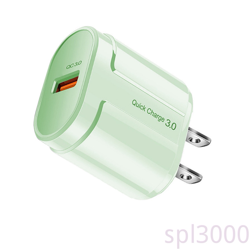 Đầu Sạc Nhanh Usb Qc3.0 18w Cho Điện Thoại / Máy Tính Bảng