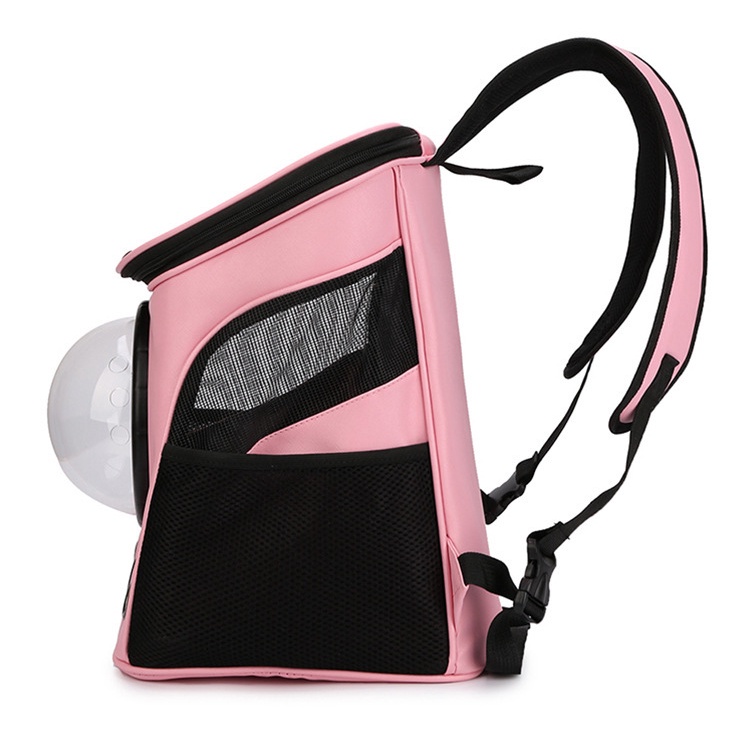 Balo Phi Hành Gia Size Lớn Cho Chó Mèo Bằng Da Chống Thấm Nước