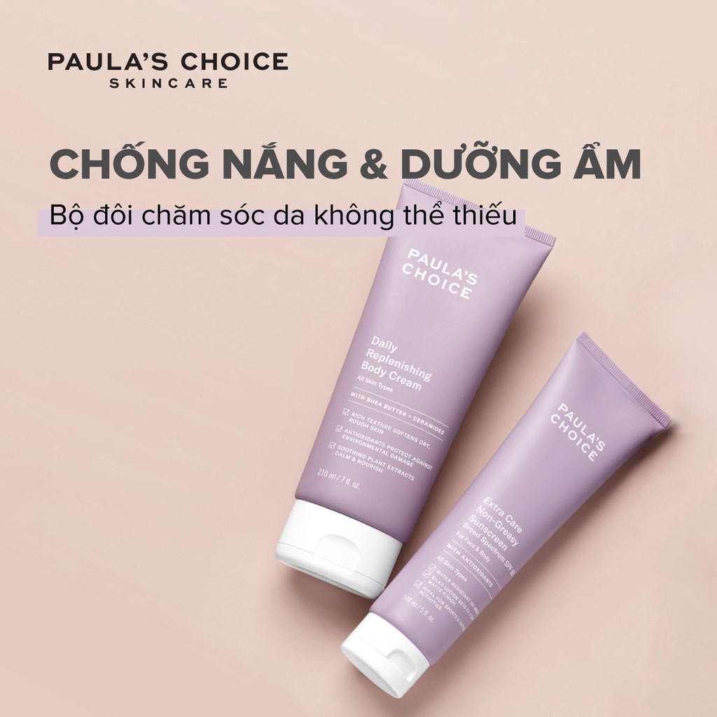 [PAULA'S CHOICE] Kem Chống Nắng Siêu Chịu Nước Extra Care Non - Greasy Sunscreen Broad Spectrum SPF 50 148ml (Mã 2320)