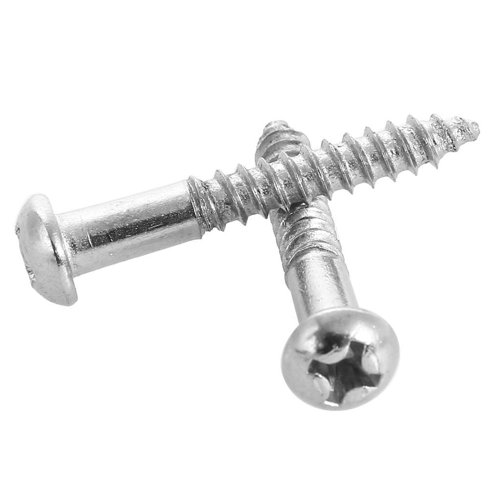 6pcs Electric Bass Guitar Bridge Saddles Tremolo System Bridge Tailpiece Mounting Fixed Screws
