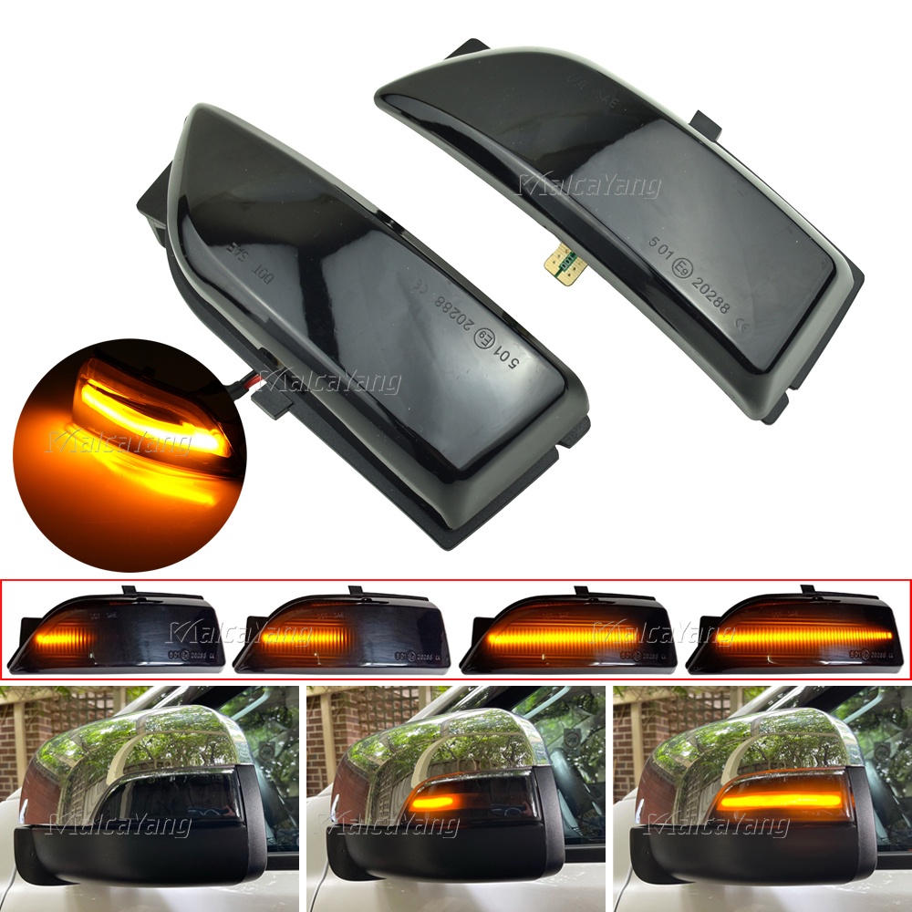 Đèn LED Xi Nhan Gắn Gương Chiếu Hậu Cho Ford Everest 2015-2021 Ranger T6 Raptor Wildtrak