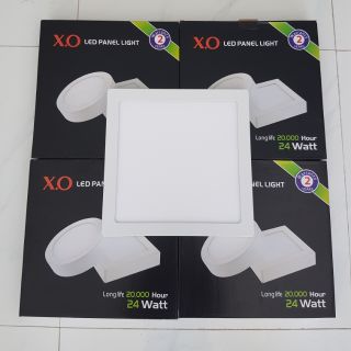 Đèn led panel vuông nổi cao cấp X.O 24W bảo hành 2 năm đổi mới