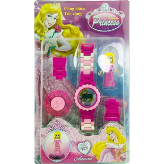 [XẢ SỐC] Đồng hồ đồ chơi lắp ráp Lego cho bé