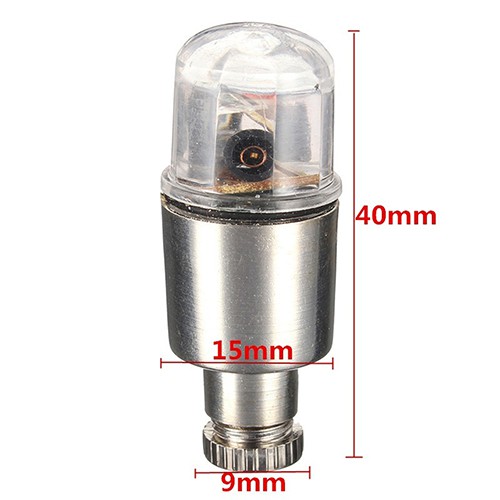 Set 2 Đèn Led Gắn Van Lốp Xe Phát Sáng Cho Xe Đạp Xe Hơi Xe Máy