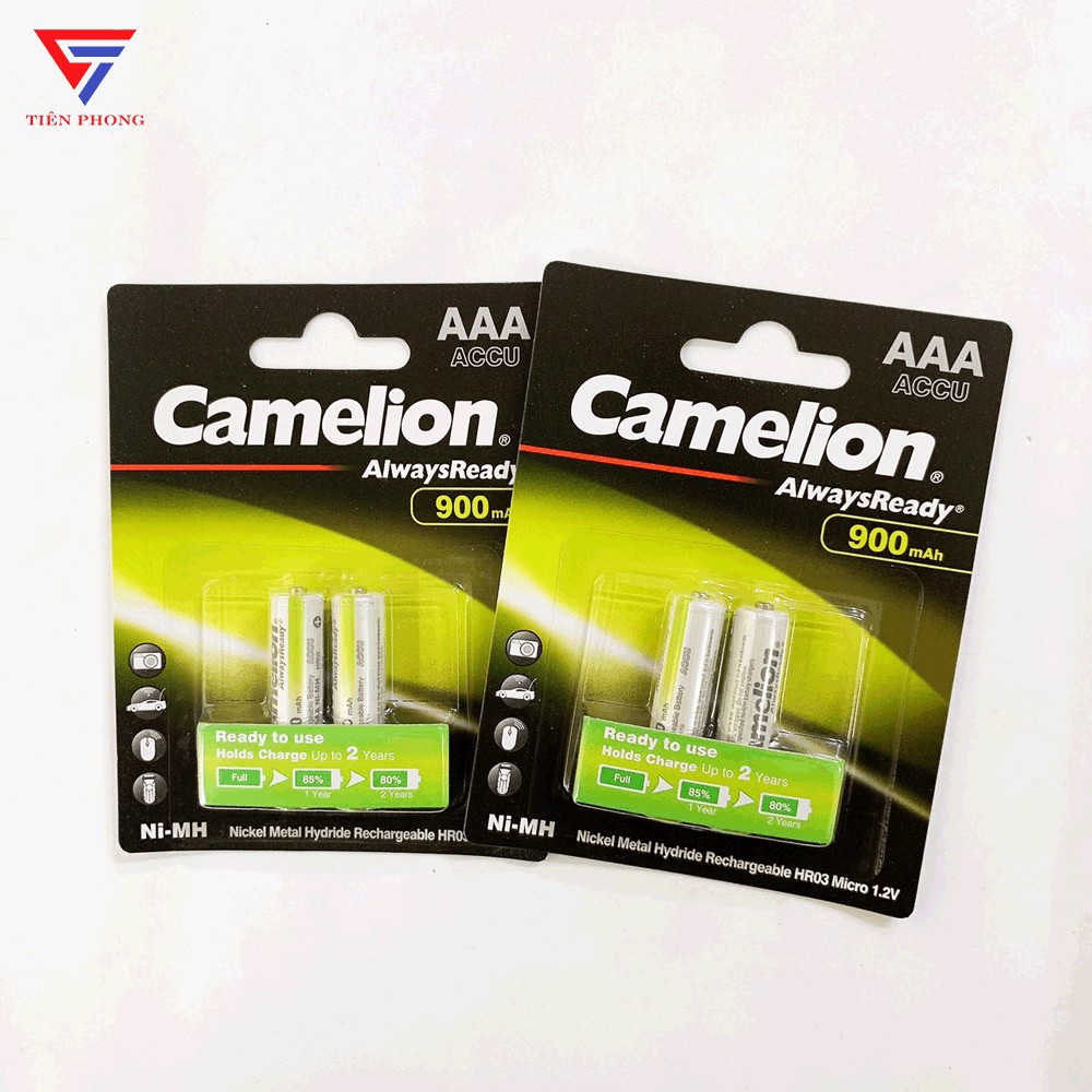 1 Vỉ Pin Sạc Camelion AAA 900mAh