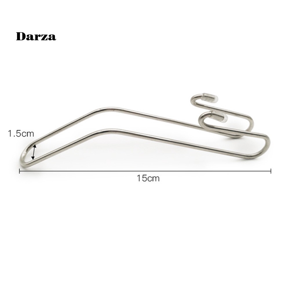 Dar DAR DAR ✤ Bộ 4 Móc Treo Lưng Ghế Xe Hơi Bằng Thép Không Gỉ