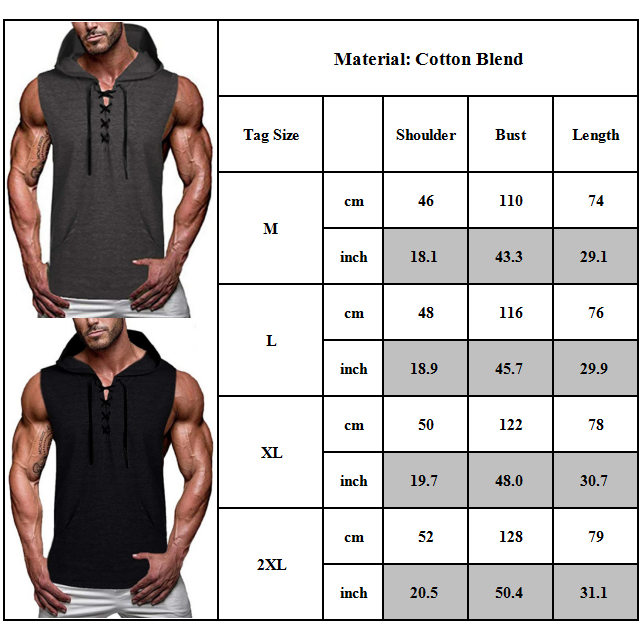 Áo Thun Thể Thao Sát Nách Có Mũ Trùm Cá Tính Dành Cho Nam