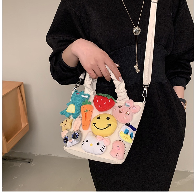 Túi Đeo Vai canvas Cầm Tay Thời Trang 2022 Cho Nữ