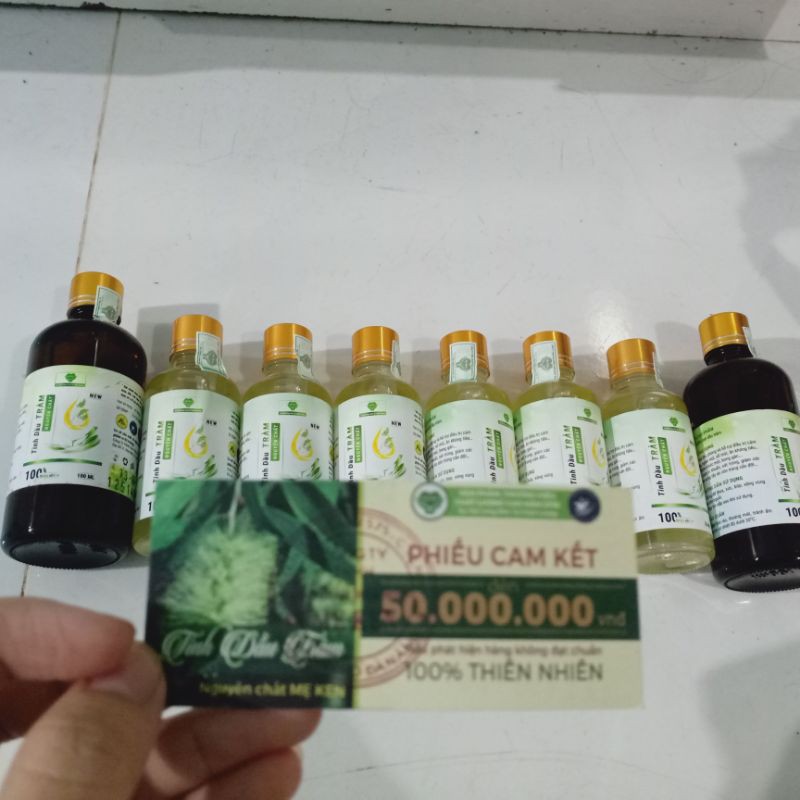 TINH DẦU TRÀM nguyên chất Mẹ Ken 100ml, đuổi muổi, giữ ấm cho bé, xông phòng