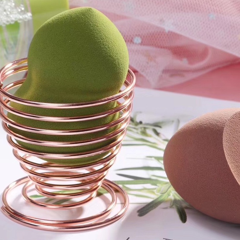 Set Giá Đựng + 2 Mút Xốp Trang Điểm Tán Nền Cao Cấp