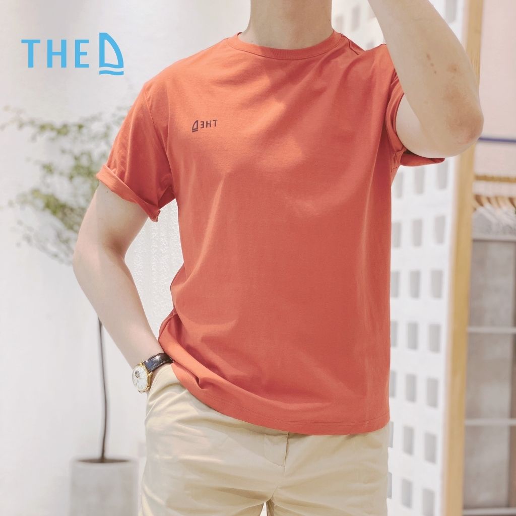 Áo Phông Nam The D Cổ Tròn Dáng Regular Fit, Chất Liệu Cotton Mềm Mịn, Thấm Hút Mồ Hôi Tốt AP 9910 | BigBuy360 - bigbuy360.vn