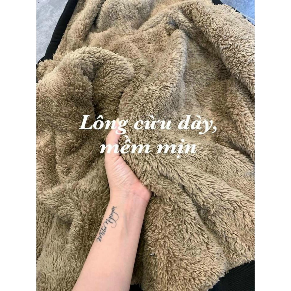 AKN5 - ÁO NỈ ĐEN HOODIE LÓT LÔNG CỪU NAM NỮ | BigBuy360 - bigbuy360.vn