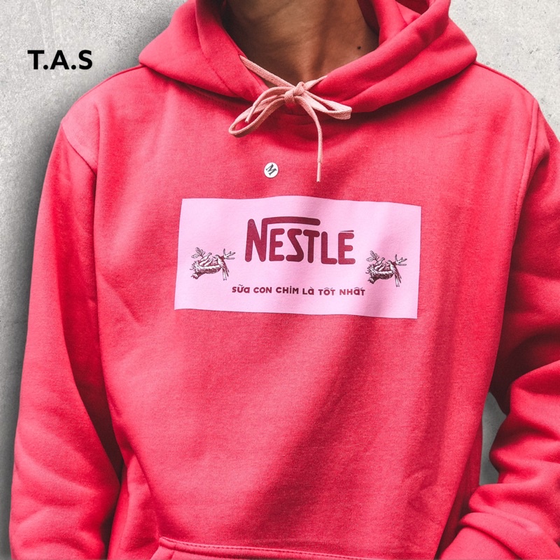 áo hoodie Nes.Tle Phom dáng oversize